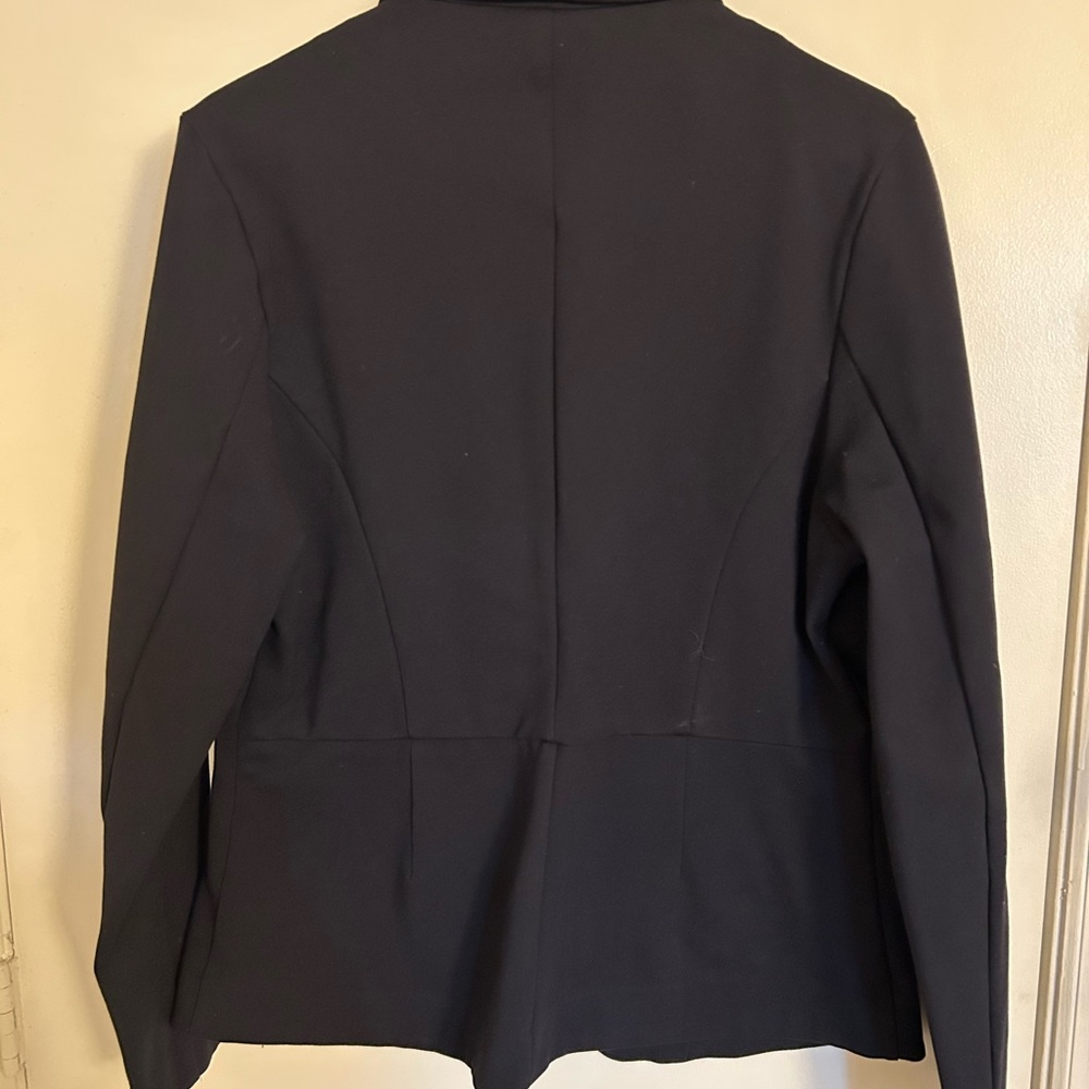 Quince Navy Blue Women's Fitted Blazer - Picture 4 of 5